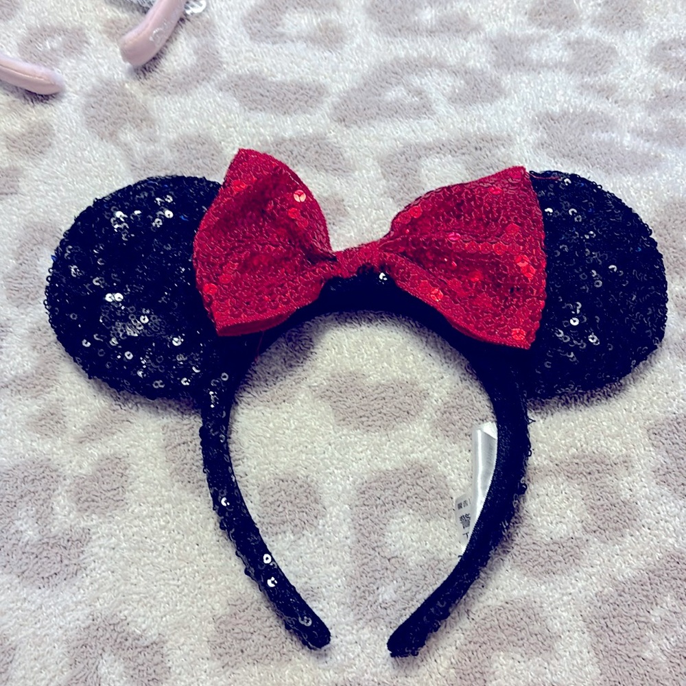 Sequin Disney Minnie Mouse Ears